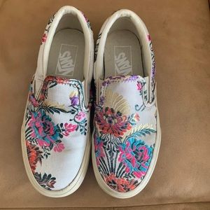 Floral Vans